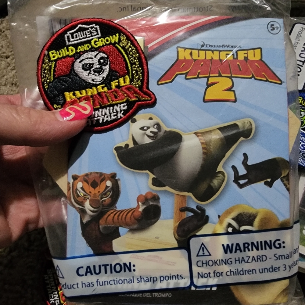 LOWE'S BUILD AND GROW KUNG FU PANDA 2 Spinning Attack